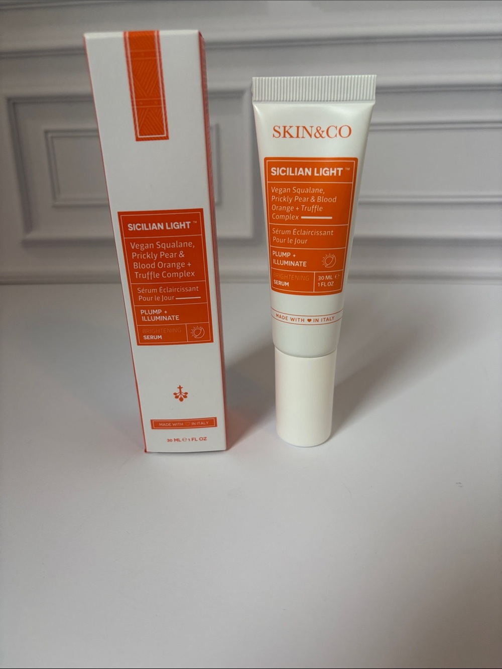 SKIN&CO Sicilian Light Brightening Serum 1 oz New in Box